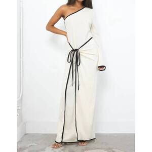 NEW BLITHE laura maxi dress in white